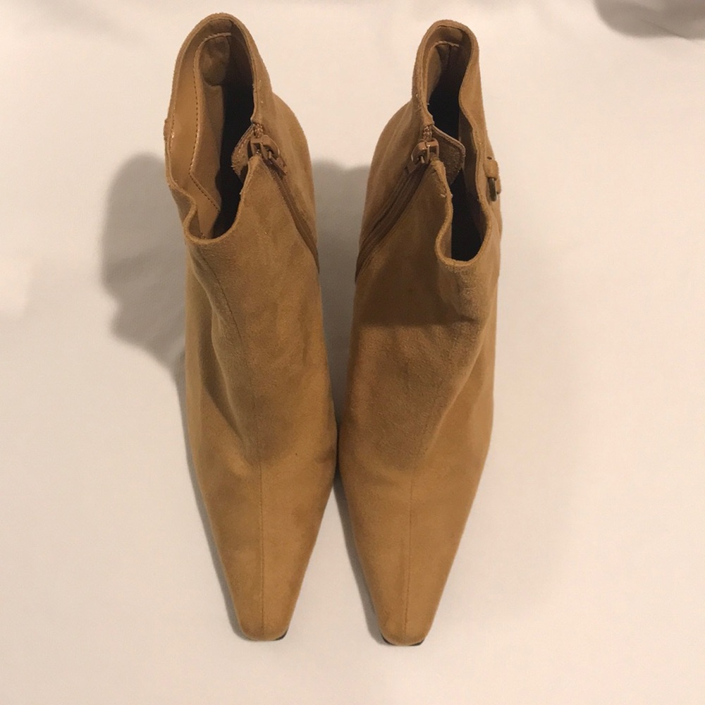 Jennifer Moore “Suede Style” Heeled Ankle Boot